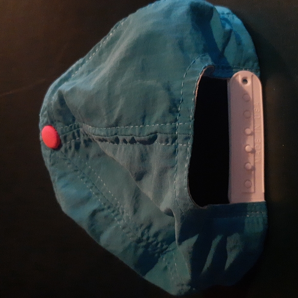 BUD LIGHT BEER Vintage Blue & Pink Snapback Truckers Hat Baseball Cap USA Made - Picture 3 of 9